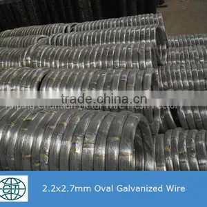 Low Price High Quality High Carbon Elliptical Steel Wire for Farm Fence thumbnail-2