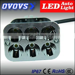 Ovovs Super Bright Square 12v 18w Led Headlight Motorcycle Interior/flashing/spotlight thumbnail-5