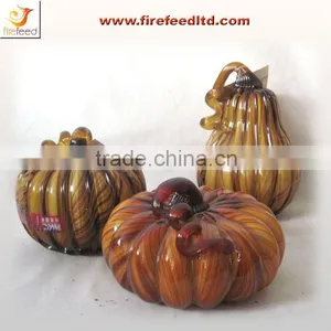 Decorative Glass Pumpkin thumbnail-1