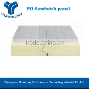 Light Weight Insulation PU Sandwich Panel thumbnail-3