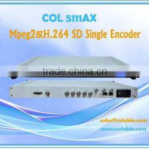 Cable tv Headend sd Low Bit Rate Mpeg and H.264 Encoder With Multiplex COL5111AX thumbnail-1