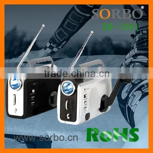 2016 Portable Wholesale LED Lantern Radio Scanner FM Radio thumbnail-4
