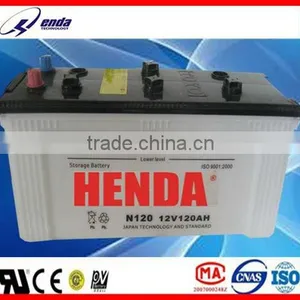 DRY Lead Acid Car Battery N120 thumbnail-1