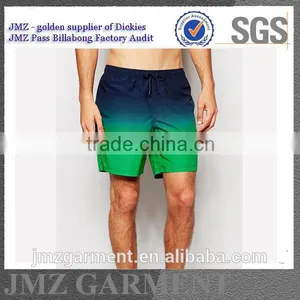 JMZ Wholesale Custom OEM Beach Shorts for Men Polyester Creat Your Own Design New Products 2015 Low Moq thumbnail-2
