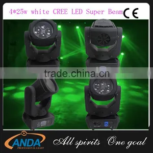 2016 Professional Stage Night Club 4pcs*25W LED Moving Head Beam Light thumbnail-1