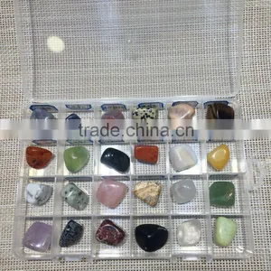 Beautiful Pebble Crystal Jade Agate Stone Ornament For Enjoy thumbnail-5
