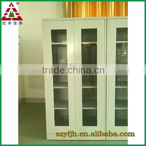 Modern Glass Display Cabinet Metal File Cabinet thumbnail-1