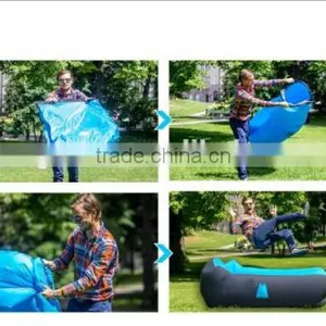 New Design!!! Original!!! no Copy!!! Inflatable Sleeping Bag Laybag for Camping, Home,garden, Beach thumbnail-3
