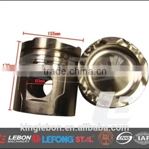 6D155 Forged Piston Size 124mm thumbnail-1