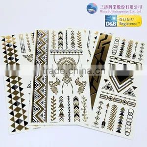3d Crown Ring Temporary Tattoo thumbnail-3