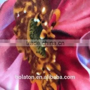 Fancy Printed Flannel Wholesale Fabric Velvet for Artificial Woolen Blanket thumbnail-1