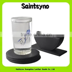 13002 Elegant and Grace Cup Leather Coaster thumbnail-4
