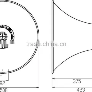 Long Distance pa Horn Speaker thumbnail-2