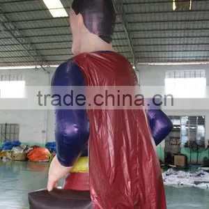 2015 Hot Sale Cheap Outdoor Inflatable Superman Advertising Cartoon Tube thumbnail-6