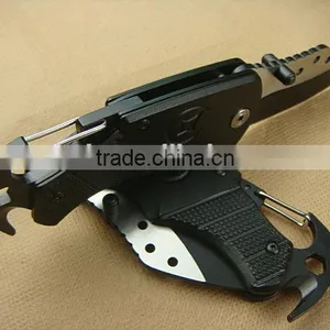 OEM Small Camping Multi Outdoor Knife With Keychain thumbnail-3