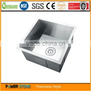 Stainless Steel Single Bowl Square Kitchen Sink thumbnail-1