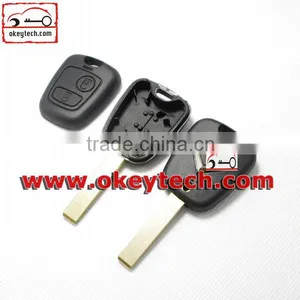 High Quatity Citroen Remote Key Shell for C5 2 Button With Logo VA2 307 Blank Car Key Citroen Romote Key Shell thumbnail-1