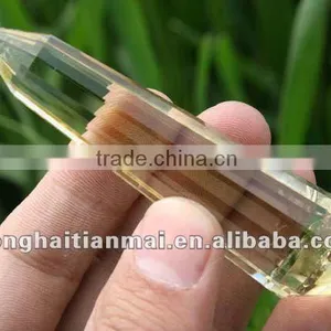 High Quaility Natural Clear Topaz Vogel Crystal Healling thumbnail-1