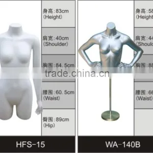 Clothes Store Display Ladies Bust Manequins For Underwear thumbnail-5