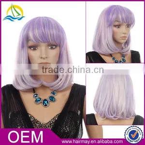 2014 New Fashion Style Customizable Synthetic Wig thumbnail-1