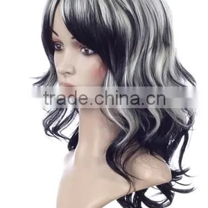 Free Lace Wig Samples Synthetic Wig Body Wave Artificial Full Lace Monofilament Wig With Baby Hair thumbnail-3
