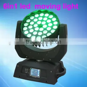 Promotional High Power 36*15w Disco Light 5in1 Rgbw Dmx Zoom Wash Beam Led Moving Head thumbnail-3