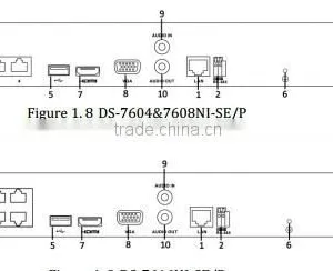 Hikvision Poe Nvr DS-7604NI-E1/4P, 1U Hikvision NVR Recorder thumbnail-6