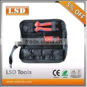 LSDgood Quilty Combination Tool Kits LY-K03Bwith Hand Crimping Tools Coaxial Cable Cutter Die Module Minimulti-function Tool Set thumbnail-1