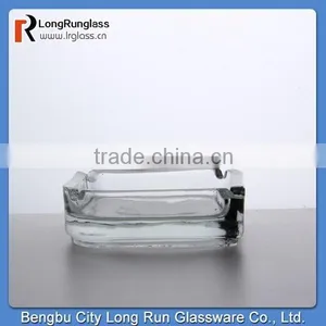 LongRun Giftware Whole Sale Square Glass Cigar Ashtray thumbnail-1