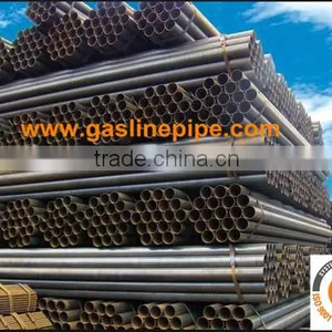 ERW HFW HFI Welded Steel Pipe According With ASTM A53 Gr.D thumbnail-1