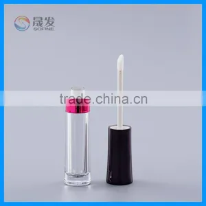 Transparent&Empt5ML Special Shape Lip Gloss Tube With Balck Cap thumbnail-2