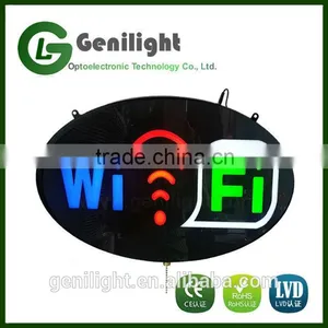 High Quality Indoor Led Free Wifi Open Sign New WIFI LED Board thumbnail-1