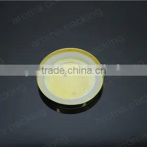 Customized Shiny Gold Candle Lid, Decorative Glass Jars Lids for Wholesale thumbnail-2