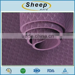 Exercise Printed Eco Friendly Waterproof Tpe Non-slip Yoga Mat Roll thumbnail-2