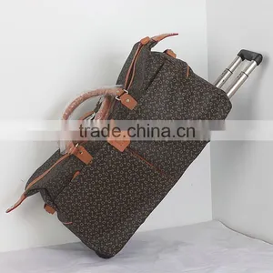 New Designer Travel Trolley Luggage Bag Leaves King Trolley Travel Bag for Sale thumbnail-3