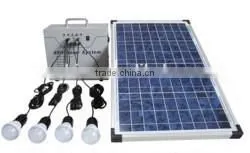 Chinese 40W Portable DC Solar Lighting Kit for Wholesale Africa thumbnail-1