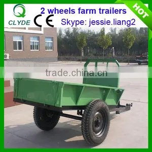 1.5 Ton Agricultural Machinery Farm Trailer for Garden Tractor thumbnail-1