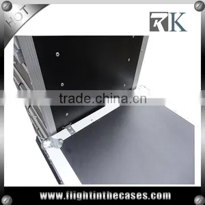 RK 8 Drawer Flight Tool Case -- 3 X 2U, 3 X 3U, 2 X 4U, WITH FLXIBLE PANEL AND SIDE DESK thumbnail-1