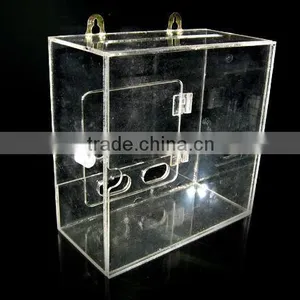 Acrylic Suggestion Box / Acrylic Luckydraw Box / Acrylic Donation Box thumbnail-1
