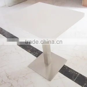 High Gloss White Acrylic Artificial Stone Table Tops/restaurant Dining Table thumbnail-3