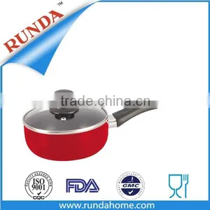 Aluminum Non-stick Milk Pot With Glass Lid thumbnail-1