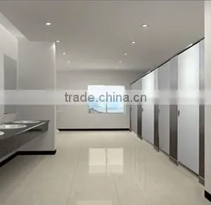 WC HPL Compact Public Cheap Toilet Partitions Panels thumbnail-1
