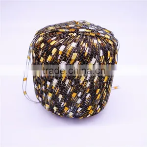 Nylon / Polyester Material and Hand Knitting Style Fancy Yarn for Knitting Scarf Fancy Yarn Yarn Hand Knitting thumbnail-5