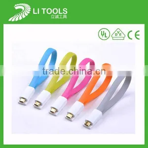 Fashion Cheap Micro Fabric Braided Mini Usb Cable thumbnail-1