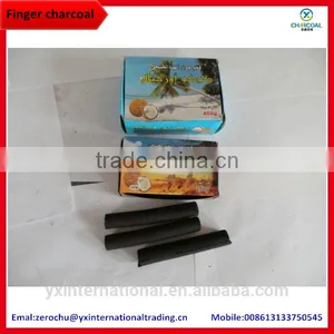 12-14cm Finger 1.5hour Burning Hokkah Charcoal thumbnail-1