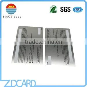 Factory Direct Custom Metal Loco & Hico Magnetic Stripe ID Card thumbnail-4