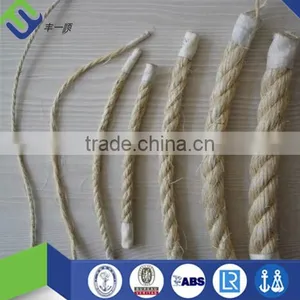 Synthetic Hemp Rope, Raw Twisted Jute Hemp Rope 4mm-30mm Ropes thumbnail-2