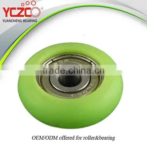 625 Green Polyamide Plastic no Groove Pulley thumbnail-4