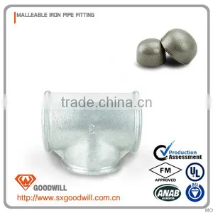 G.I Pipe Fittings Galvanized Baked Tee thumbnail-3