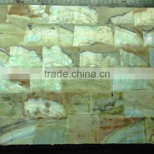 Laminated Yellow Lip Mop Shell Veneer With Skin thumbnail-1